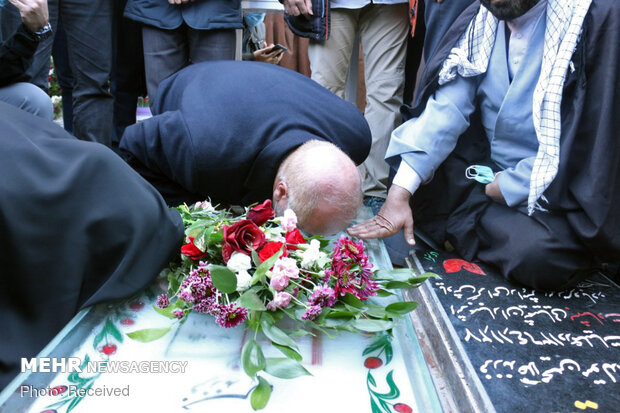 Ghalibaf pays tribute to martyr Soleimani