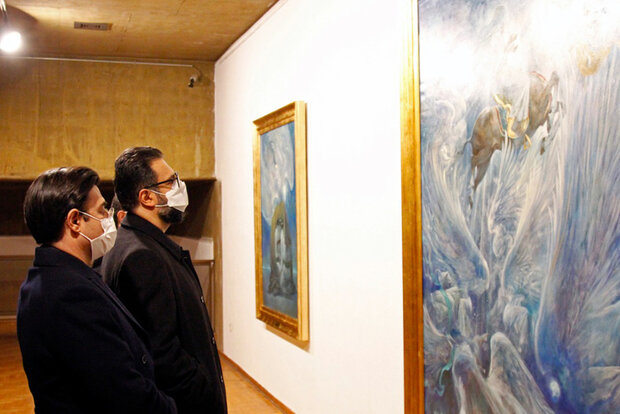 راهیابی نقاشی هنرمند کهگیلویه وبویراحمدی به دوسالانه نقاشی مشهد