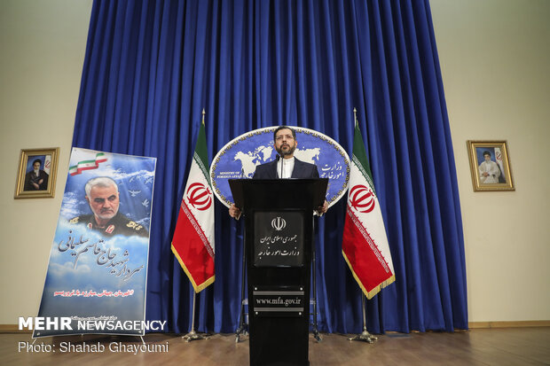 Pressor of Iran' foreign ministry spox