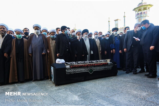 مراسم تشییع و تدفین علامه محمدتقی مصباح یزدی در قم