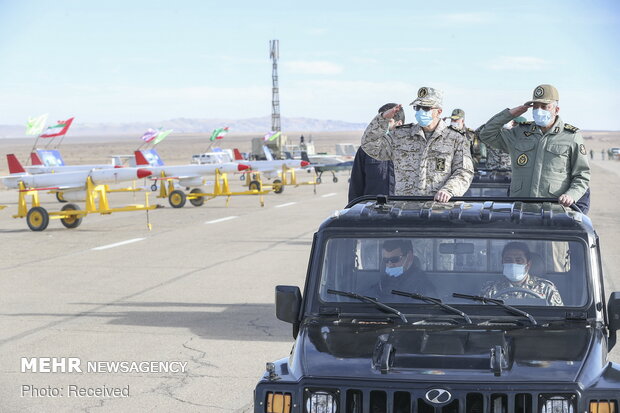 Iran Army’s large-scale drone drill
