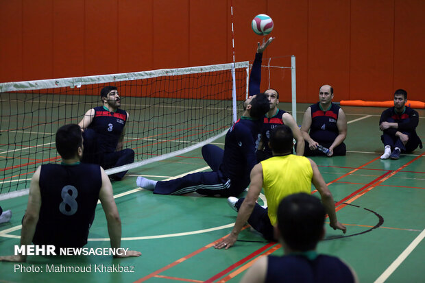 Men’s sitting volleyball team holding training camp on Kish