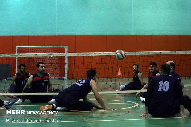 Men’s sitting volleyball team holding training camp on Kish