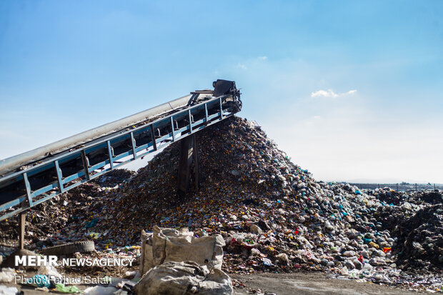 وضعیت قرمز در سایت زباله محمد آباد