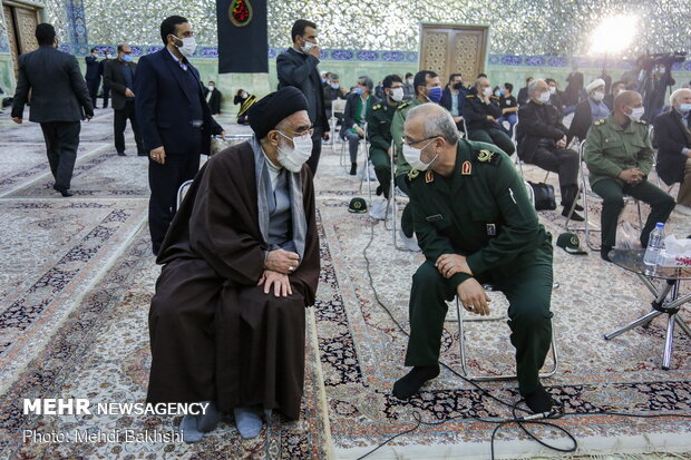 مراسم چهلمین روز شهادت شهید فخری زاده در قم