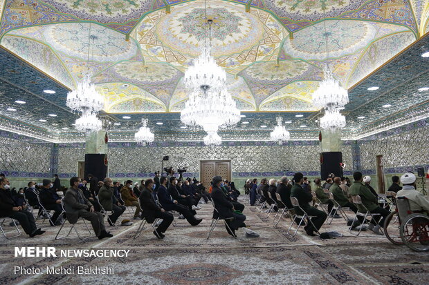 مراسم چهلمین روز شهادت شهید فخری زاده در قم