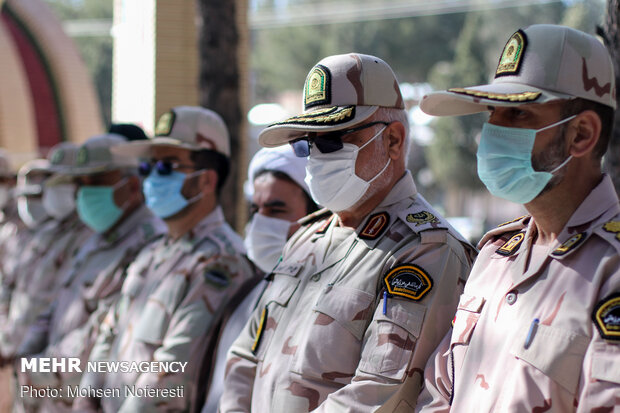 تشییع شهید مدافع وطن سعید بنی اسدی در بیرجند