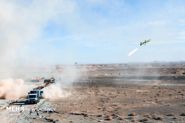 Second day of Iran Army's drone drill
