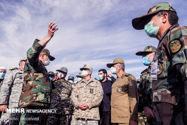 Second day of Iran Army's drone drill
