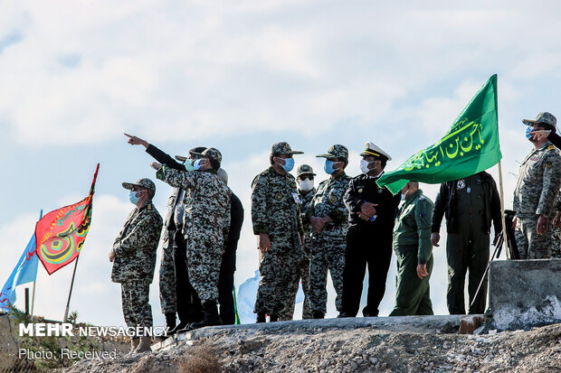 Second day of Iran Army's drone drill
