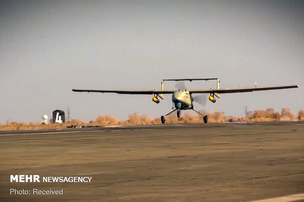 Second day of Iran Army's drone drill
