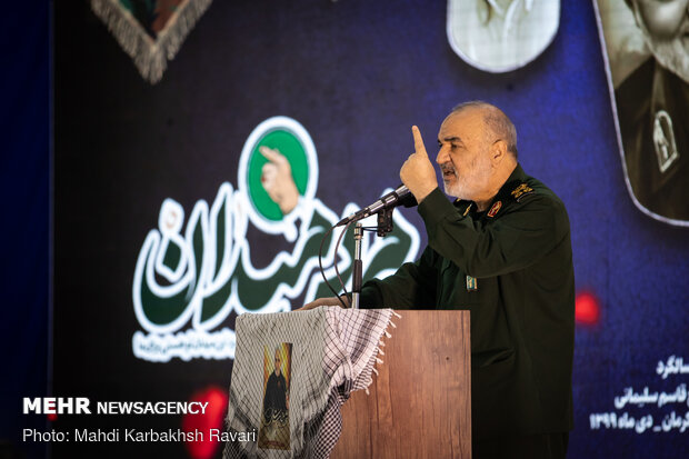 ایران، اسلامی مزاحمت کا ثابت قدم مرکز ہے، میجر جنرل سلامی