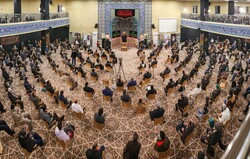مراسم عزاداری ایام فاطمیه در مدینه العلم کاظمیه یزد