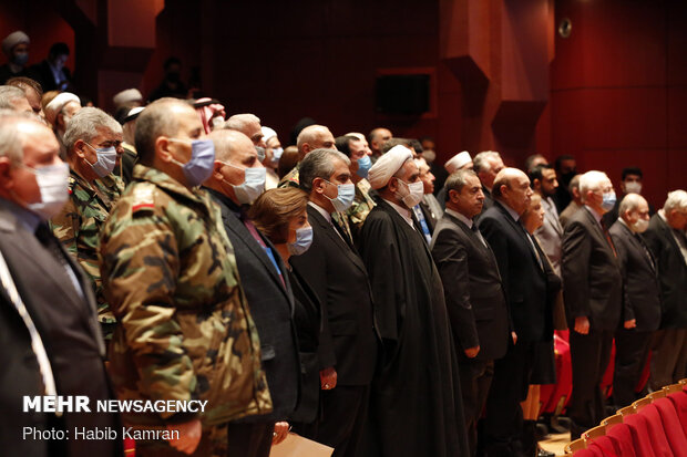 Commemoration ceremony of Lt. Gen. Soleimani in Damascus