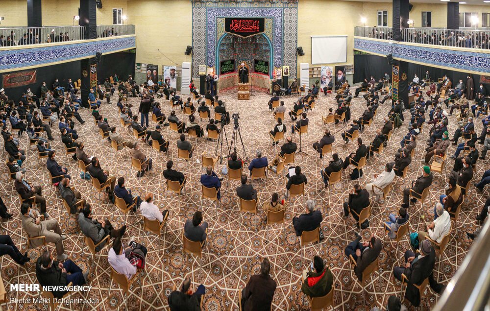 یزد کے مدینۃ العلم کاظمیہ میں ایام فاطمیہ کی مناسبت سے مجالس عزا منعقد