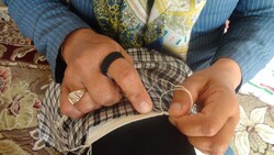 هنر سنتی گیوه بافی «کندازی فارس» ثبت ملی می شود