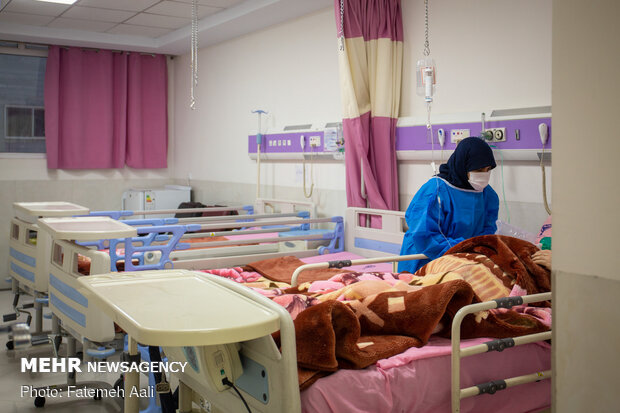 فعالیت طلاب جهادی در بیمارستان