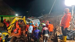At least 12 lives lost in lanslide in Indonesia