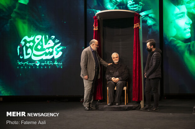 Statue of martyr Lt. Gen. Soleimani unveiled in Tehran 