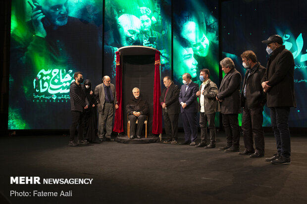 Statue of martyr Lt. Gen. Soleimani unveiled in Tehran 