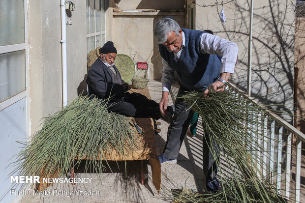 پیرمرد ترکه باف مهریزی