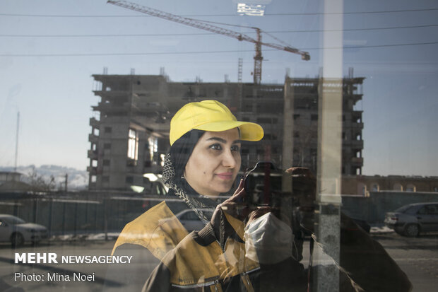 1st female mechanic in Tabriz