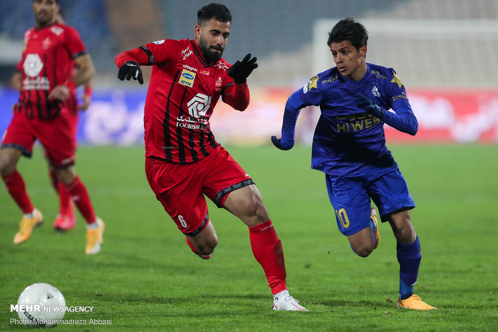 Iranian football clubs: Persepolis F.C., Esteghlal Tehran FC