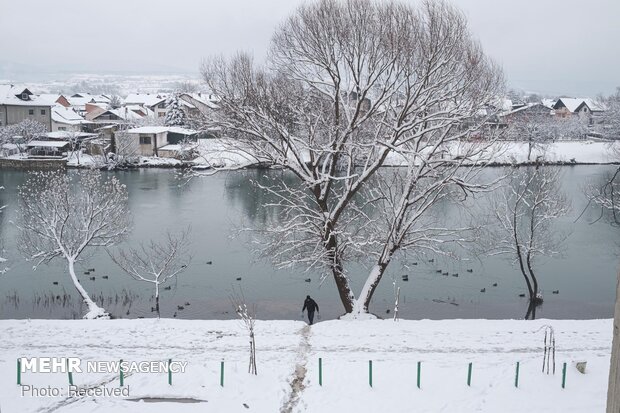 صدها مهاجر بدون سرپناه در سرمای زمستان بوسنی