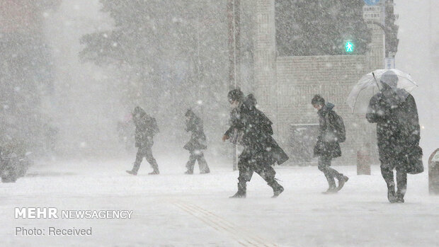  بارش سنگین برف در ژاپن با ۱۰ کشته و ۳۰۰ مصدوم