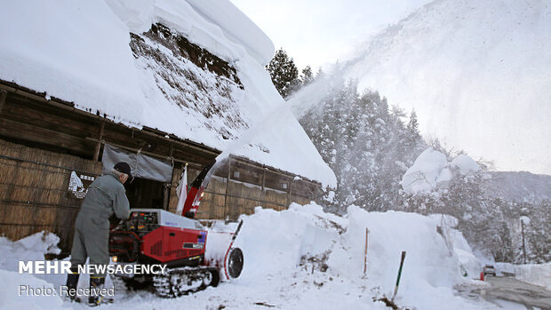 بارش سنگین برف در ژاپن با ۱۰ کشته و ۳۰۰ مصدوم