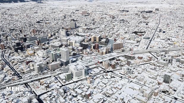  بارش سنگین برف در ژاپن با ۱۰ کشته و ۳۰۰ مصدوم