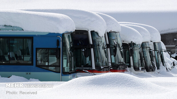  بارش سنگین برف در ژاپن با ۱۰ کشته و ۳۰۰ مصدوم
