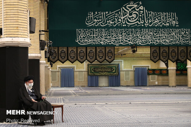 1st night of Fatemeh Zahra's (PBUH) mourning ceremony