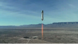 موشک «نیوشپارد» همراه یک مانکن به فضا پرتاب شد