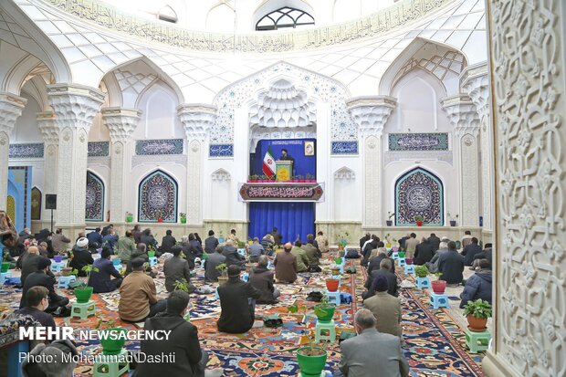 اقامه نماز عبادی سیاسی جمعه در اردبیل