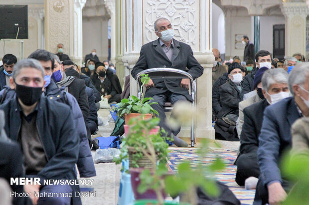 اقامه نماز عبادی سیاسی جمعه در اردبیل