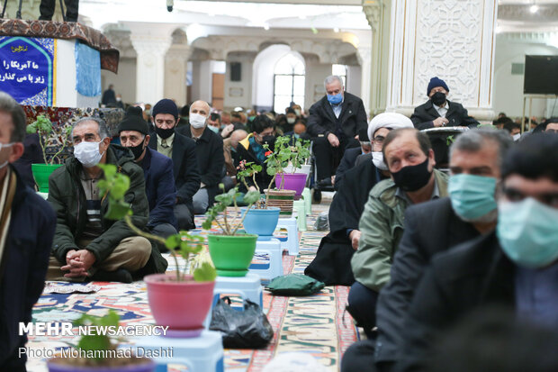 اقامه نماز عبادی سیاسی جمعه در اردبیل