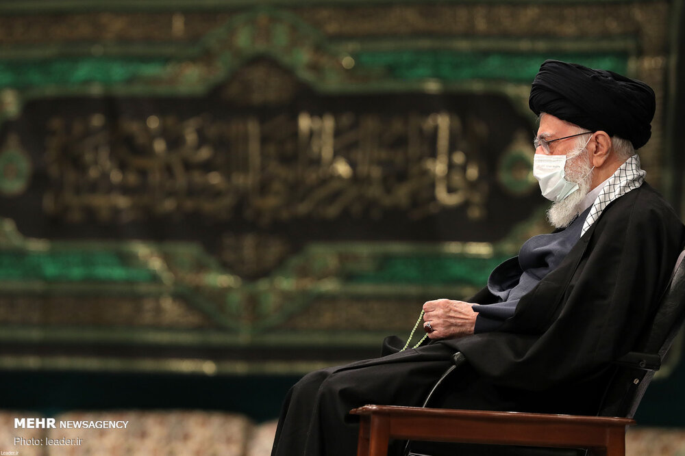 حسینیہ امام خمینی (رہ) میں ایام فاطمیہ کی مناسبت سے دوسری شب میں مجلس عزا منعقد