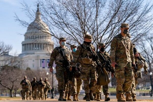 Pentagon authorizes up to 25,000 troops to protect Washington