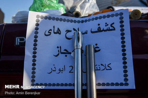 اجرای طرح صاعقه نیروی انتظامی در شیراز