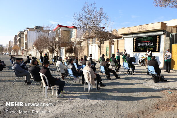 روضه خوانی کوچه و محلات درب منازل شهدا