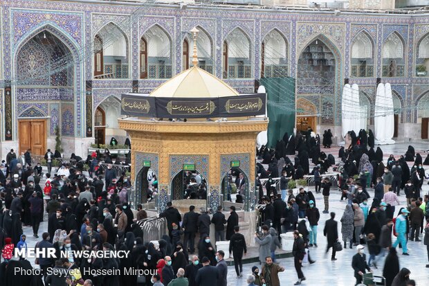 Hazrat Fatemeh (PBUH) mourning ceremony observed in Mashhad