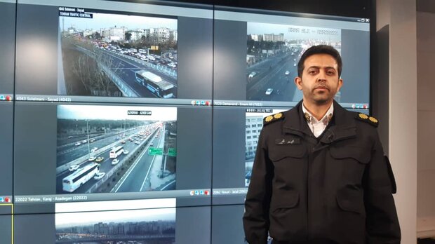وضعیت ترافیکی پایتخت/علت ترافیک روزگذشته بزرگراه آزادگان مشخص شد