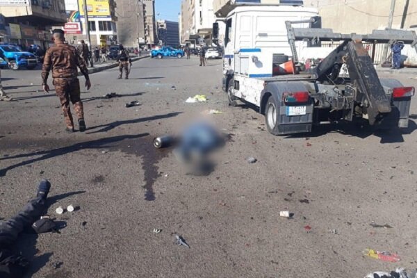 ۳۲ کشته و ۱۱۰ زخمی در انفجارهای انتحاری بغداد/ ایران محکوم کرد