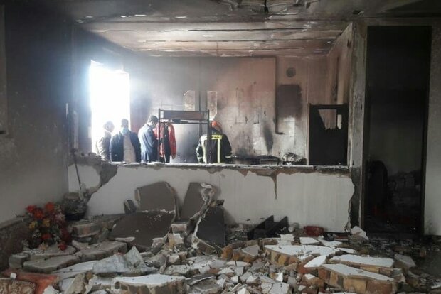 انفجار منزل مسکونی در شهرک پارسیلون خرم‌آباد