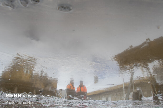 مردان جاده های برفی