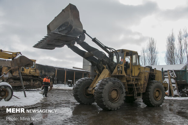 مردان جاده های برفی