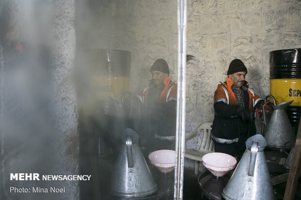 مردان جاده های برفی