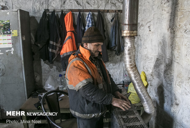 مردان جاده های برفی