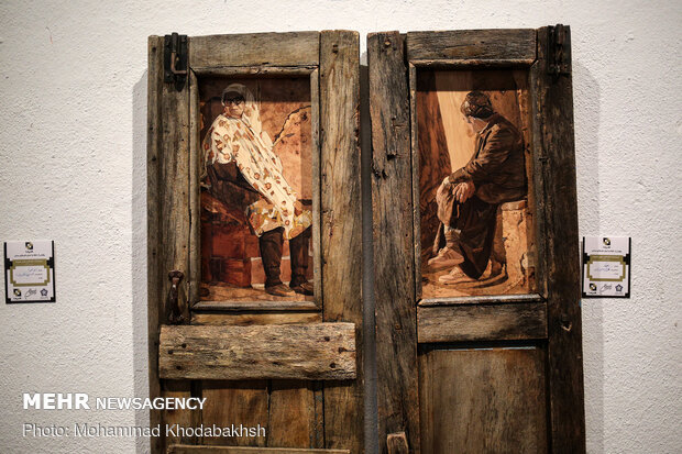 دوازدهمین نمایشگاه نگاره‌های چوبی هیما
